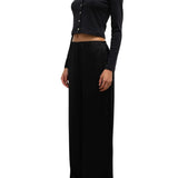 LeSet Barb Wide Leg Pant - Vermillion