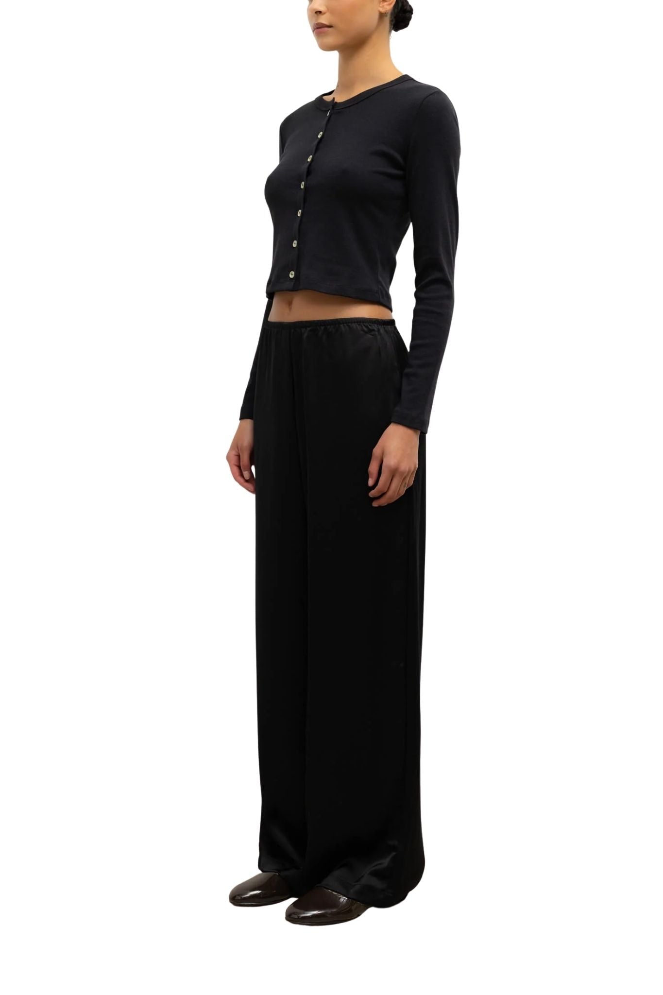 LeSet Barb Wide Leg Pant - Vermillion