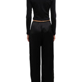 LeSet Barb Wide Leg Pant - Vermillion