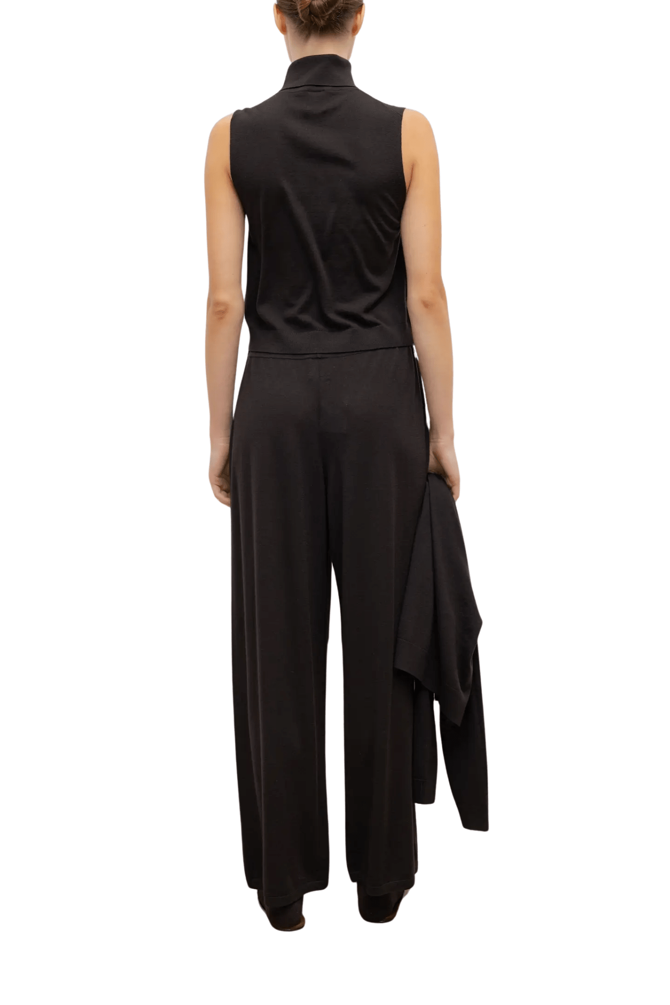 LeSet James Sleeveless Turtleneck - Vermillion