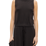 LeSet James Sleeveless Turtleneck - Vermillion