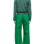Leset James Stripe Polo - Vermillion
