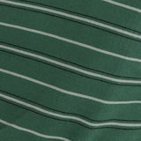 Leset James Stripe Polo - Vermillion