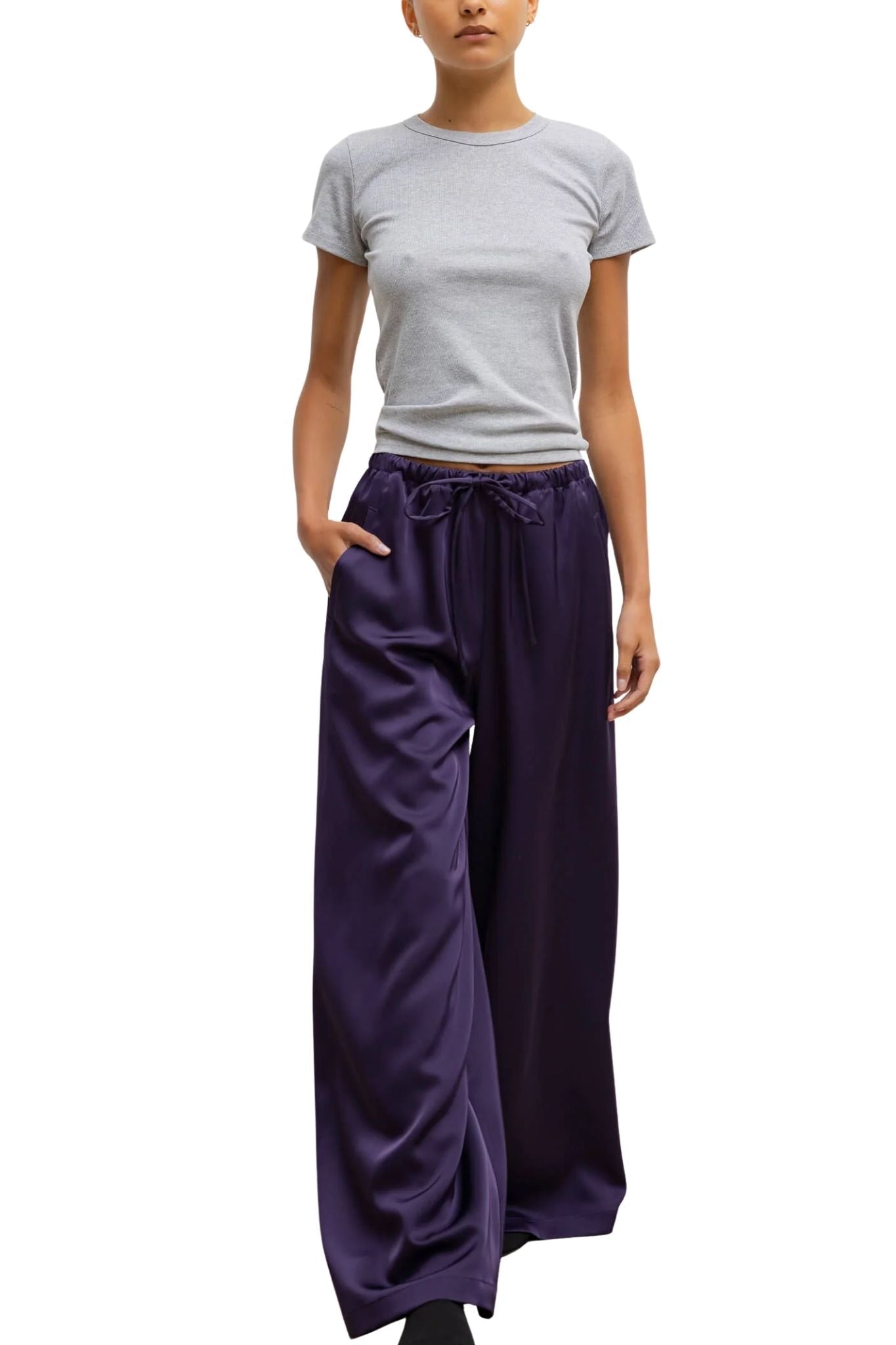 Leset Kelly Slim Fit Tee - Vermillion