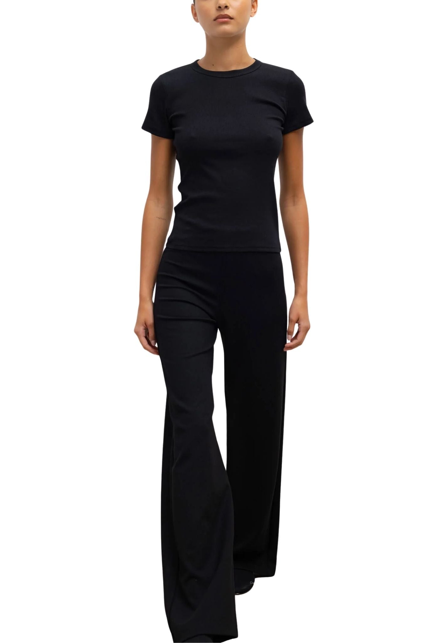 Leset Kelly Slim Fit Tee - Vermillion