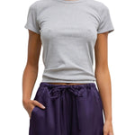 Leset Kelly Slim Fit Tee - Vermillion