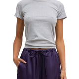 Leset Kelly Slim Fit Tee - Vermillion