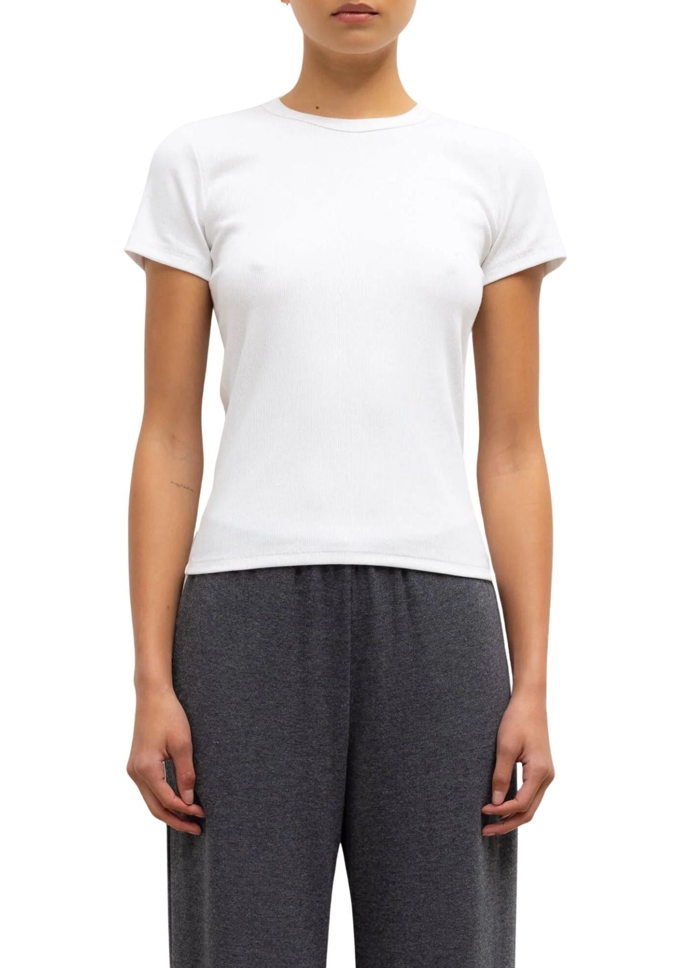 Leset Kelly Slim Fit Tee - Vermillion