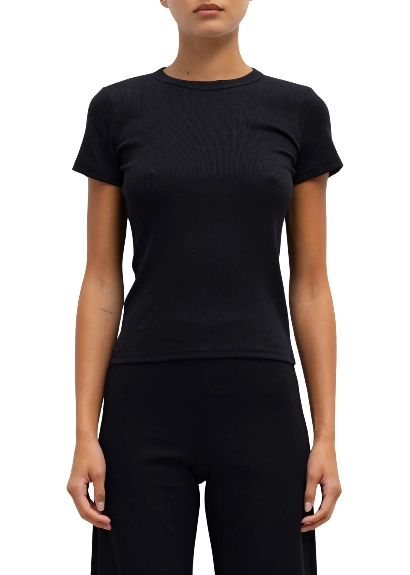 Leset Kelly Slim Fit Tee - Vermillion