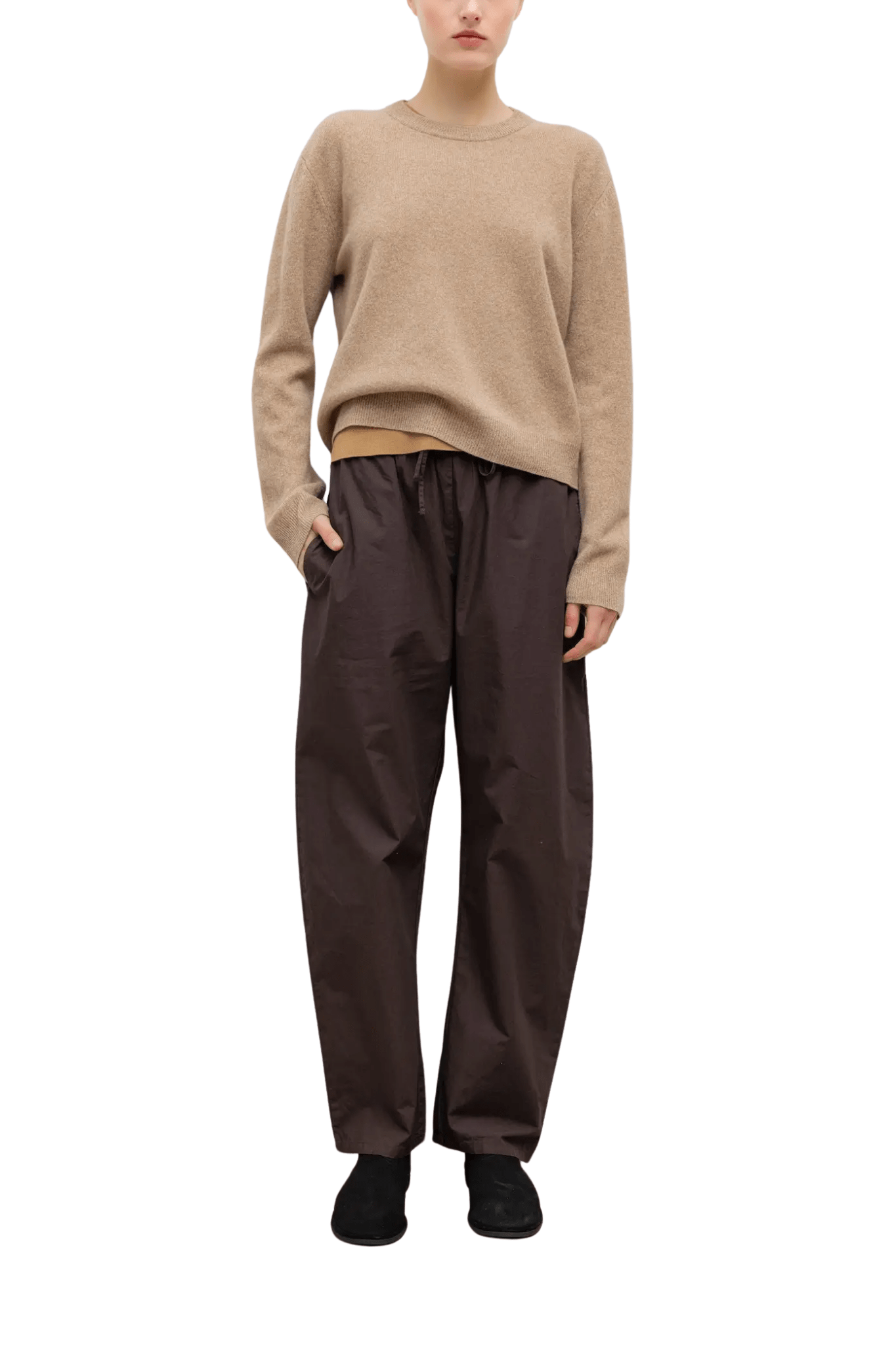 LeSet Kyoto Drawstring Pant - Vermillion