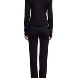 LeSet Lauren Classic Cardigan - Vermillion