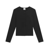 LeSet Lauren Classic Cardigan - Vermillion