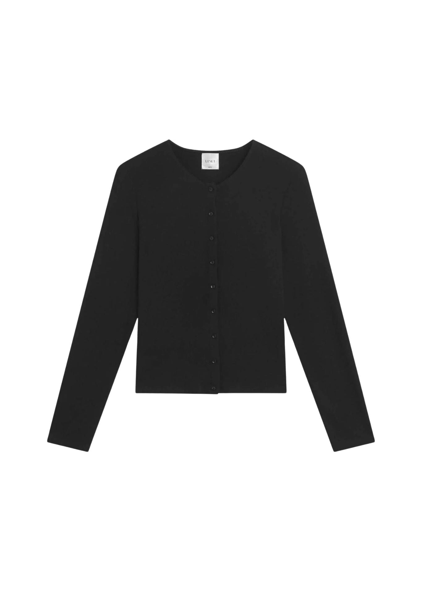 LeSet Lauren Classic Cardigan - Vermillion