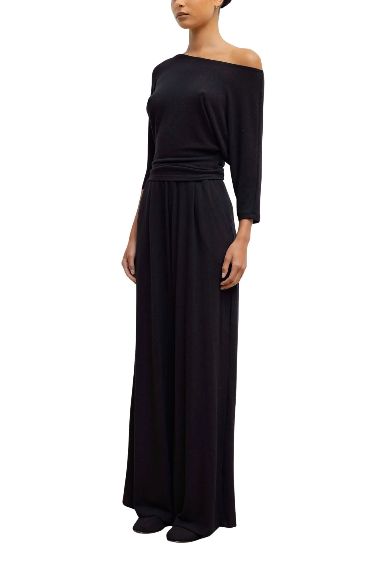 Leset Lauren Pleated Pocket Pant - Vermillion