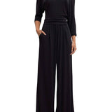 Leset Lauren Pleated Pocket Pant - Vermillion