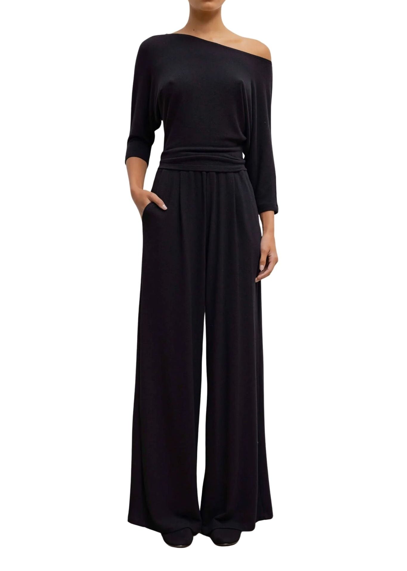 Leset Lauren Pleated Pocket Pant - Vermillion