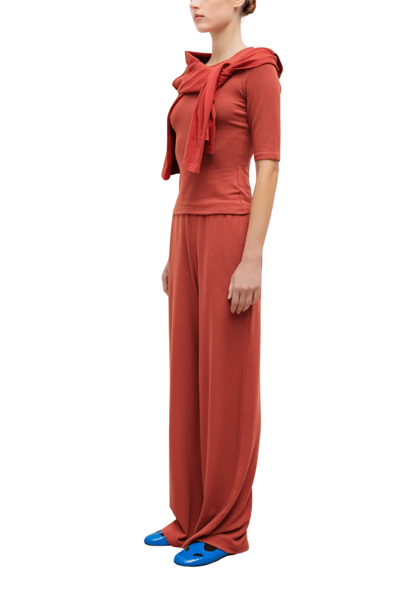 LeSet Lauren Pocket Pant - Vermillion