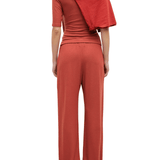 LeSet Lauren Pocket Pant - Vermillion