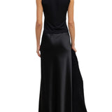 LeSet Lauren Sleeveless Turtleneck - Vermillion