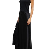 LeSet Lauren Sleeveless Turtleneck - Vermillion