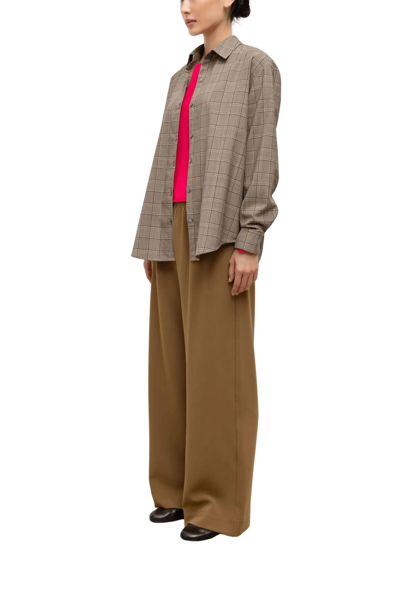 LeSet Mia Oversized Shirt - Vermillion