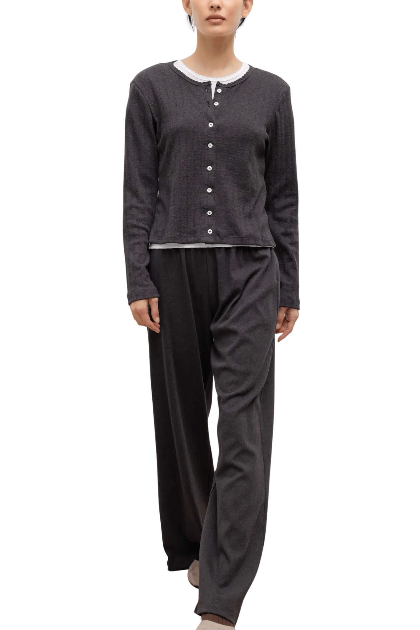 LeSet Nando Lounge Pant - Vermillion