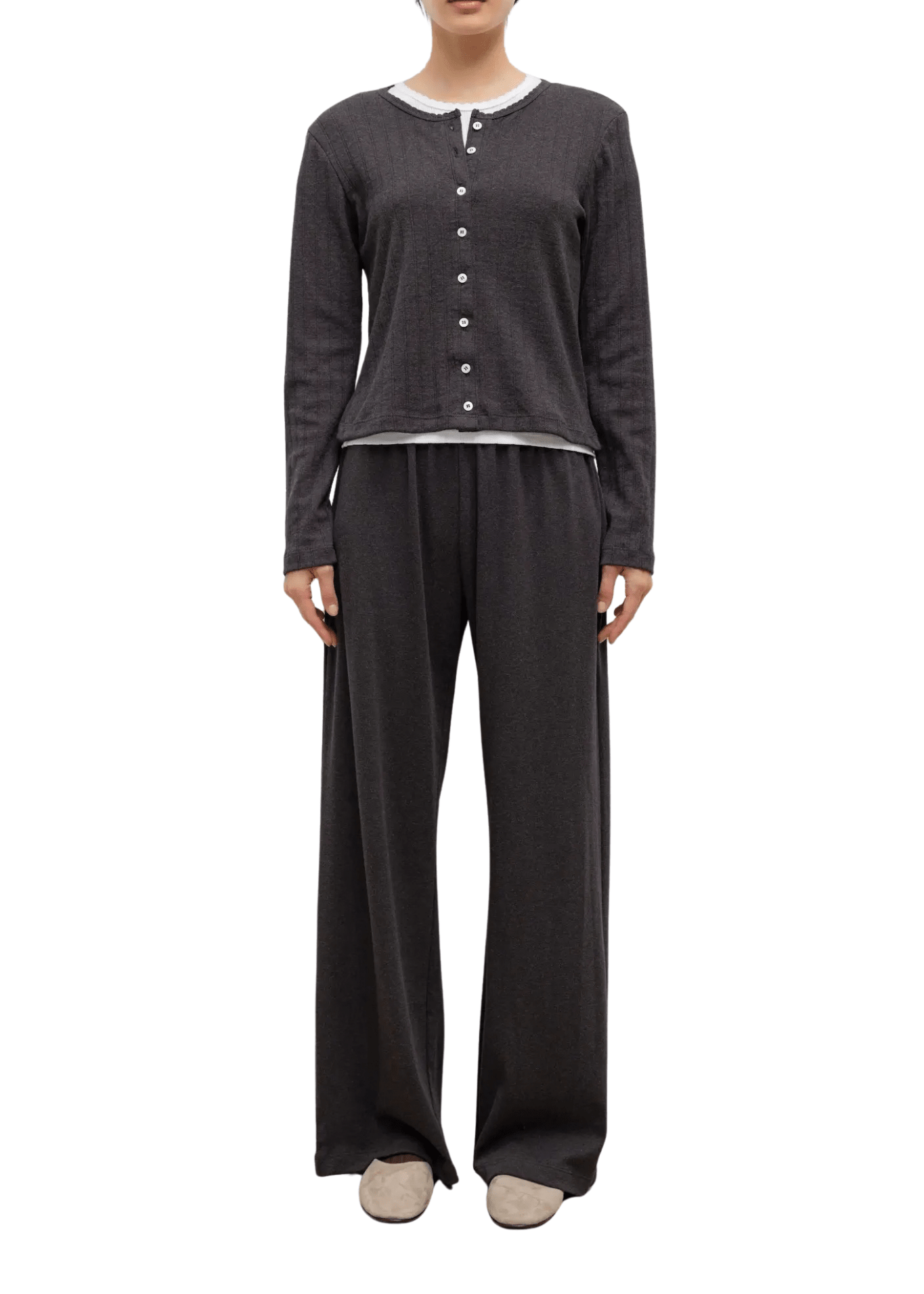 LeSet Nando Lounge Pant - Vermillion