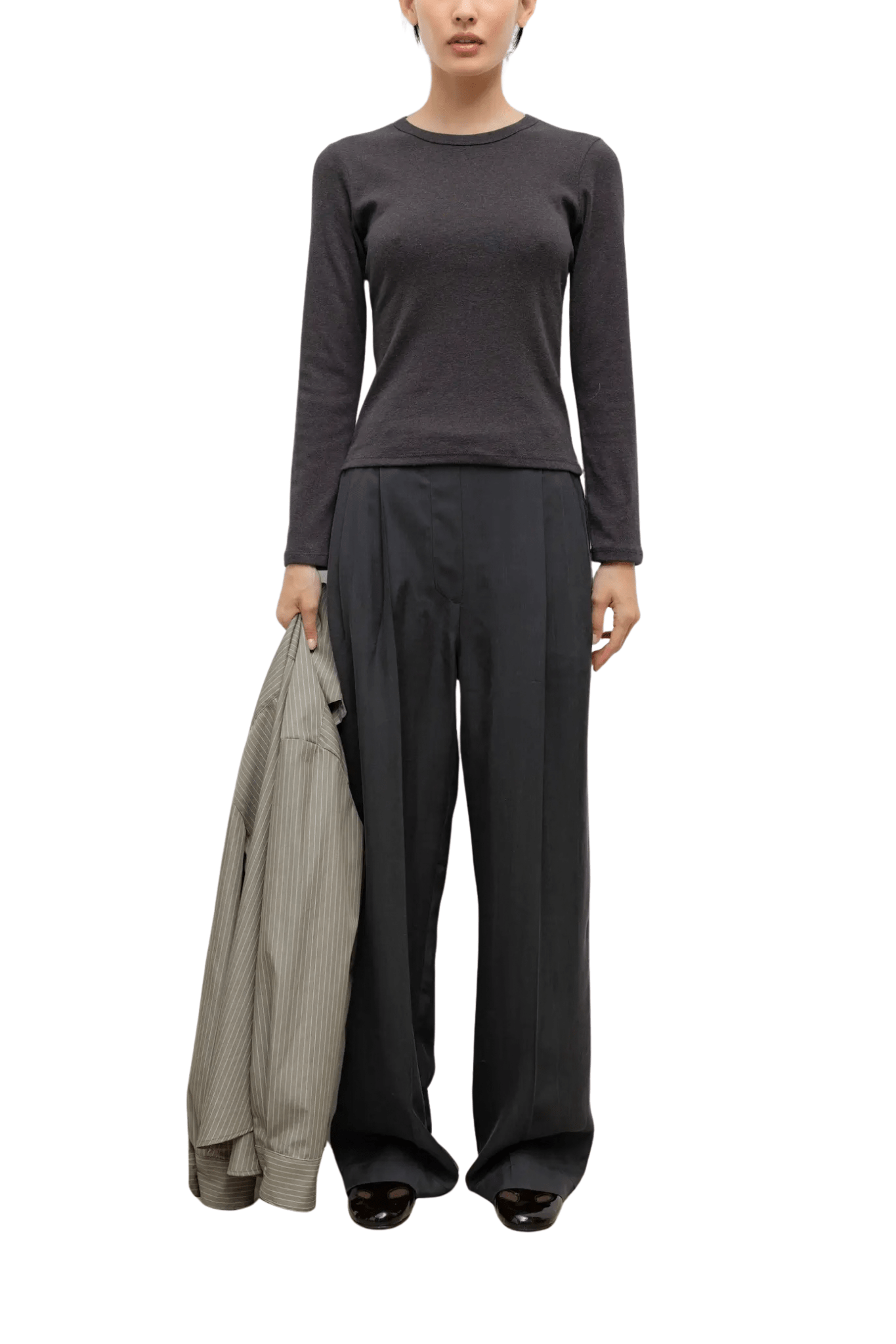 LeSet Nando Slim Fit Long Sleeve - Vermillion