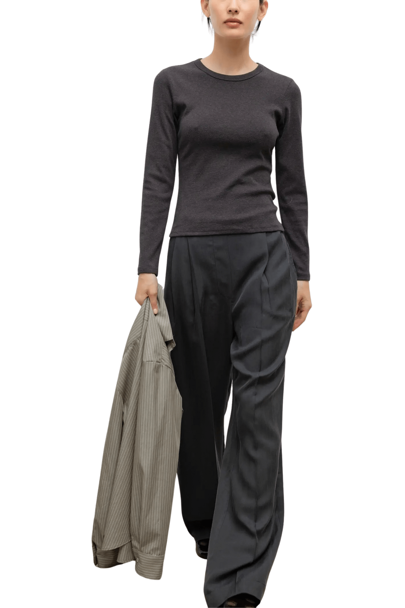 LeSet Nando Slim Fit Long Sleeve - Vermillion