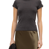 LeSet Nando Slim Fit Tee - Vermillion