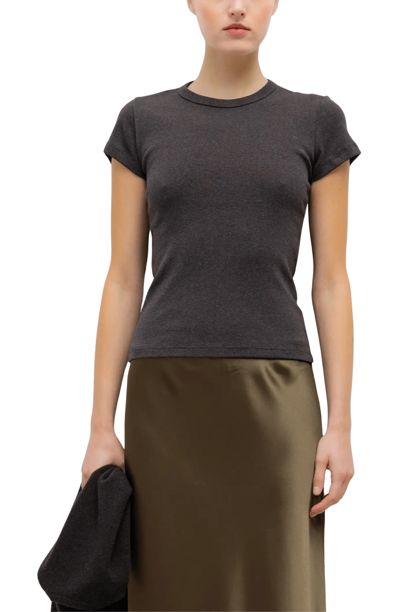LeSet Nando Slim Fit Tee - Vermillion