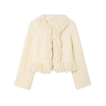 Liberowe Cropped Merchant Jacket - Vermillion