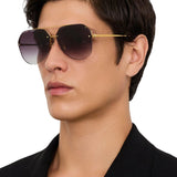 Linda Farrow Quynh Sunglasses - Vermillion