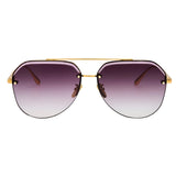 Linda Farrow Quynh Sunglasses - Vermillion