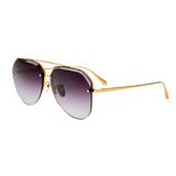 Linda Farrow Quynh Sunglasses - Vermillion