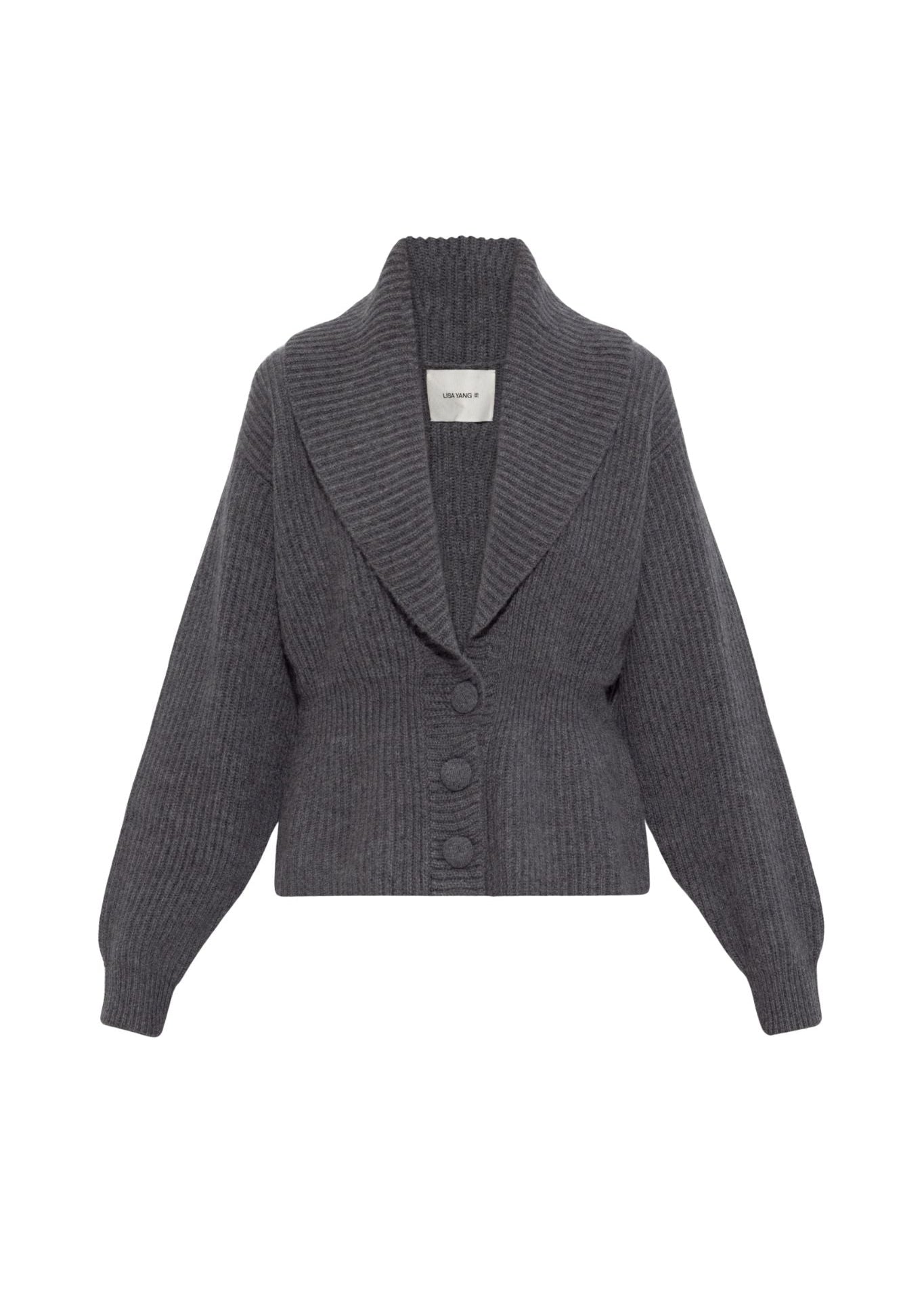 Lisa Yang Alessandra Cardigan Jacket - Vermillion