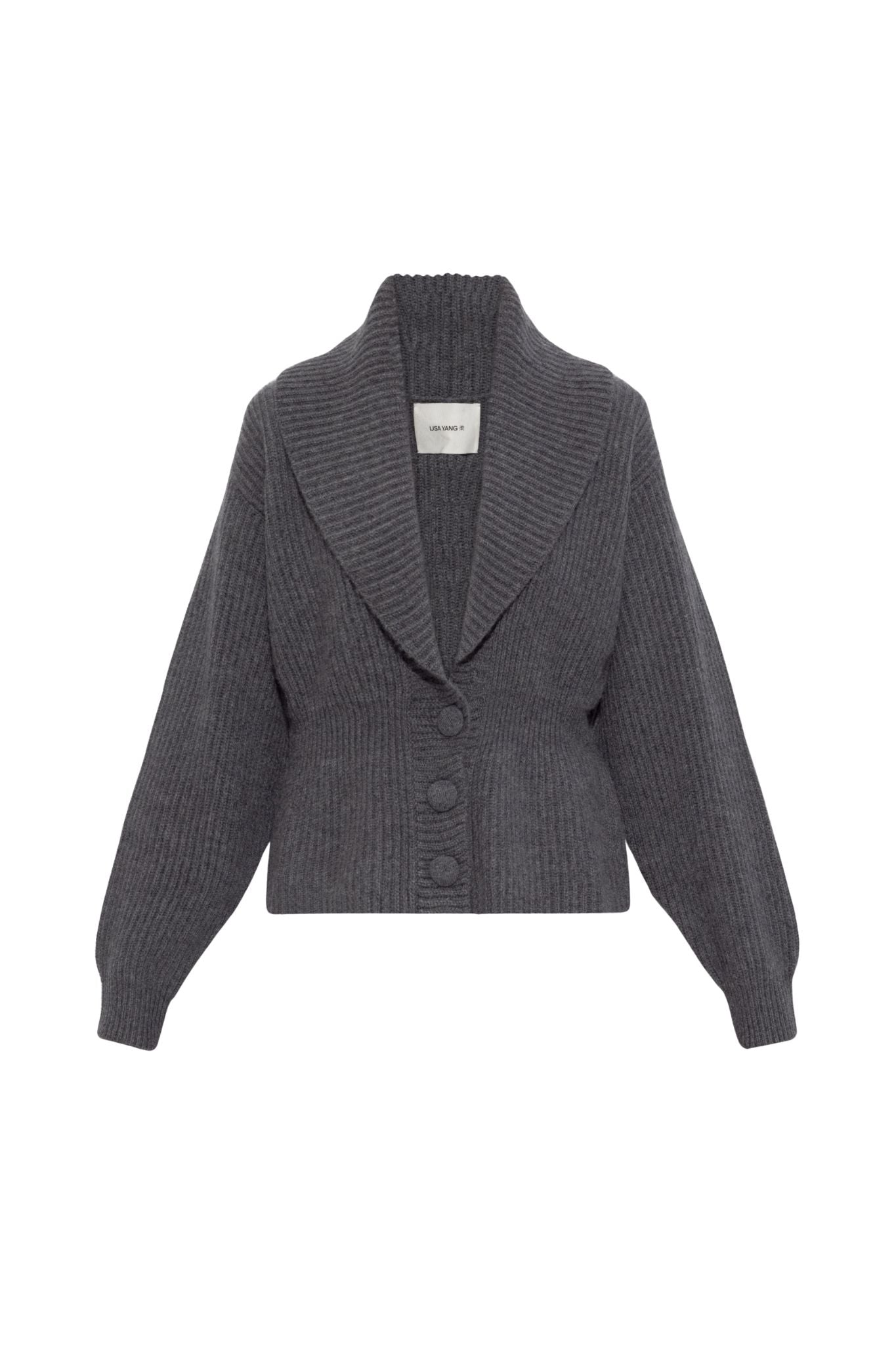Lisa Yang Alessandra Cardigan Jacket - Vermillion