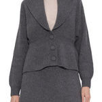 Lisa Yang Alessandra Cardigan Jacket - Vermillion