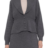 Lisa Yang Alessandra Cardigan Jacket - Vermillion