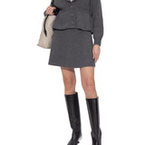 Lisa Yang Alessandra Cardigan Jacket - Vermillion