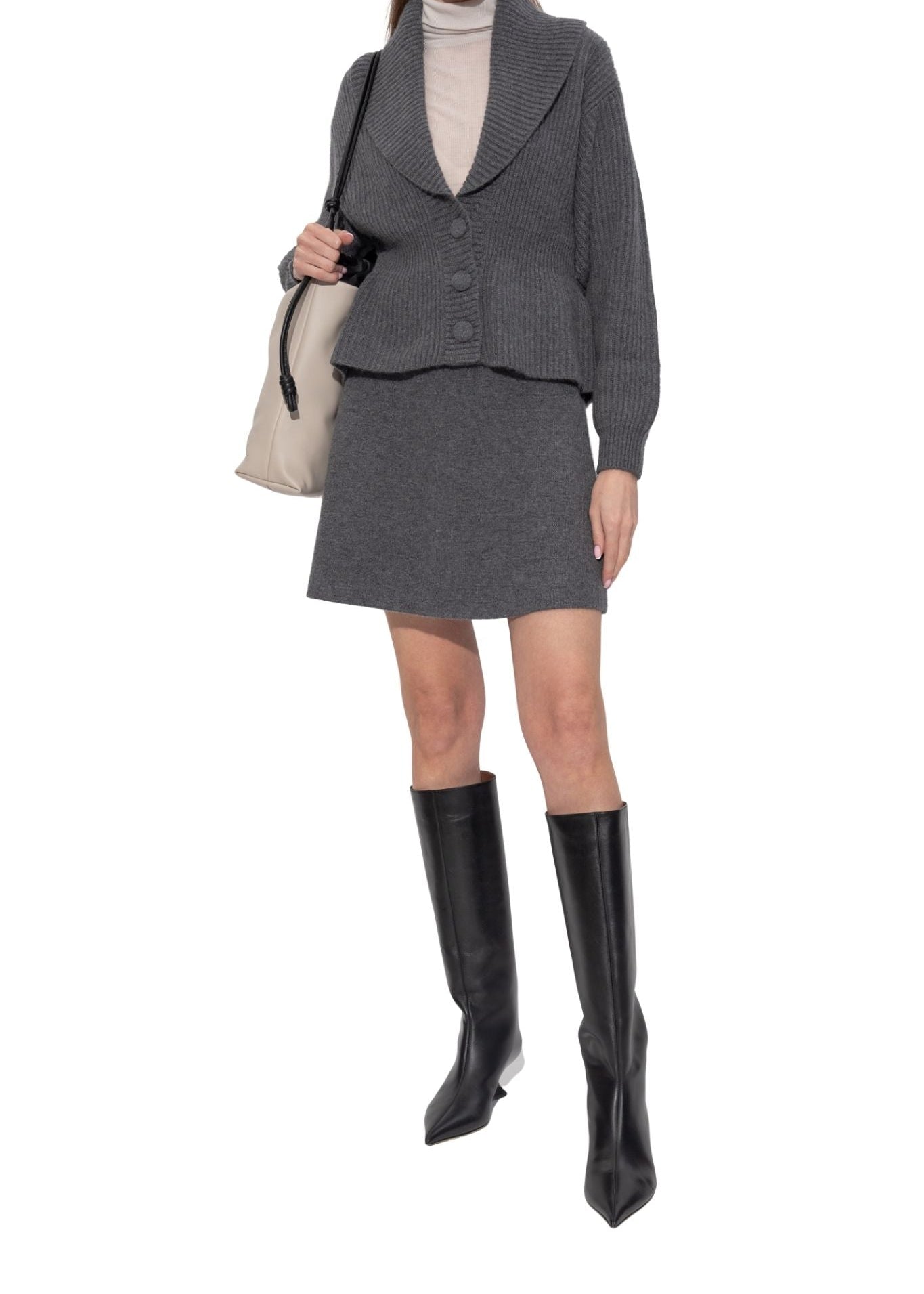 Lisa Yang Alessandra Cardigan Jacket - Vermillion