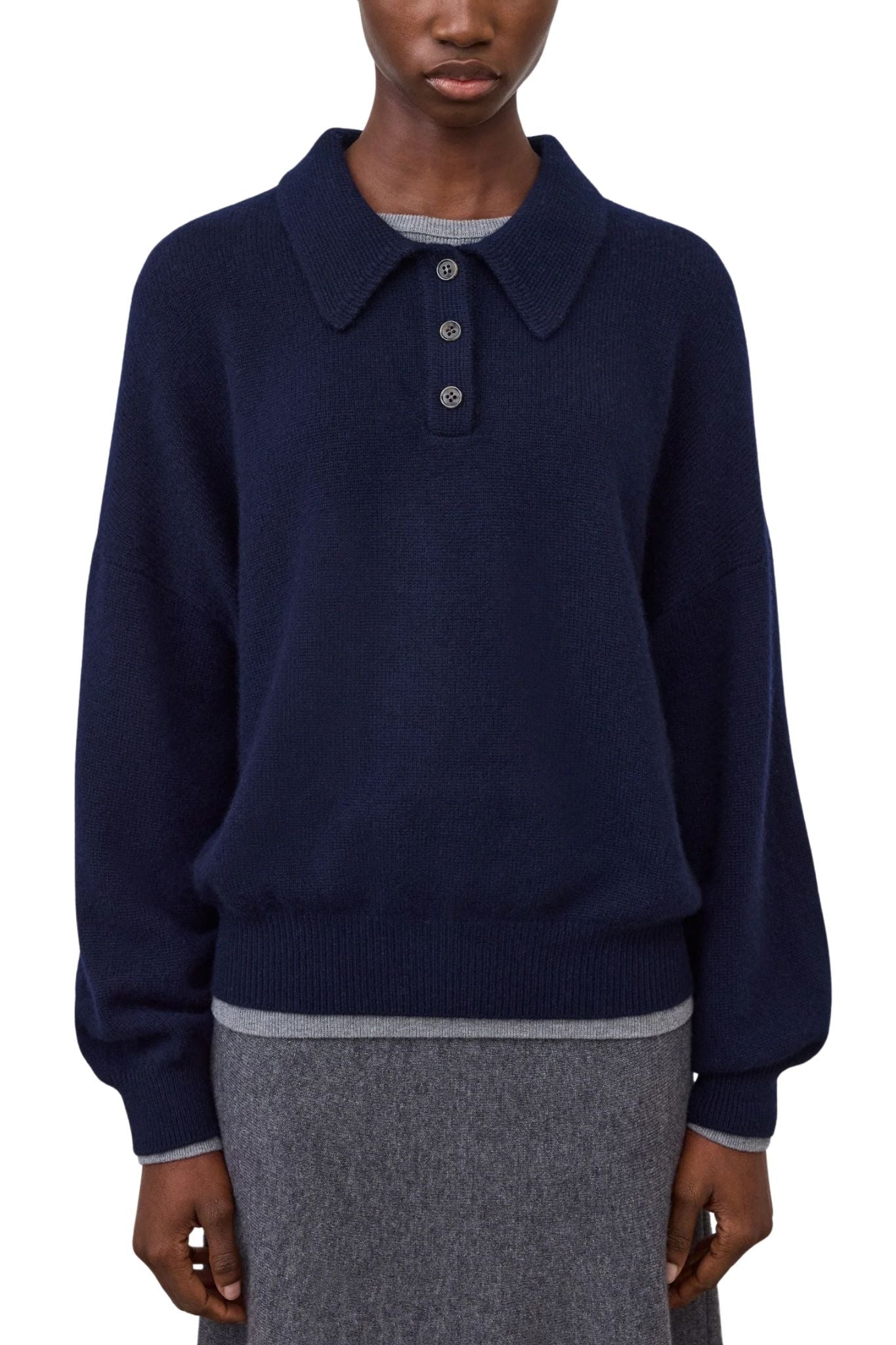 Lisa Yang Etta Sweater - Vermillion