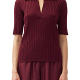 Lisa Yang Freda Sweater - Vermillion