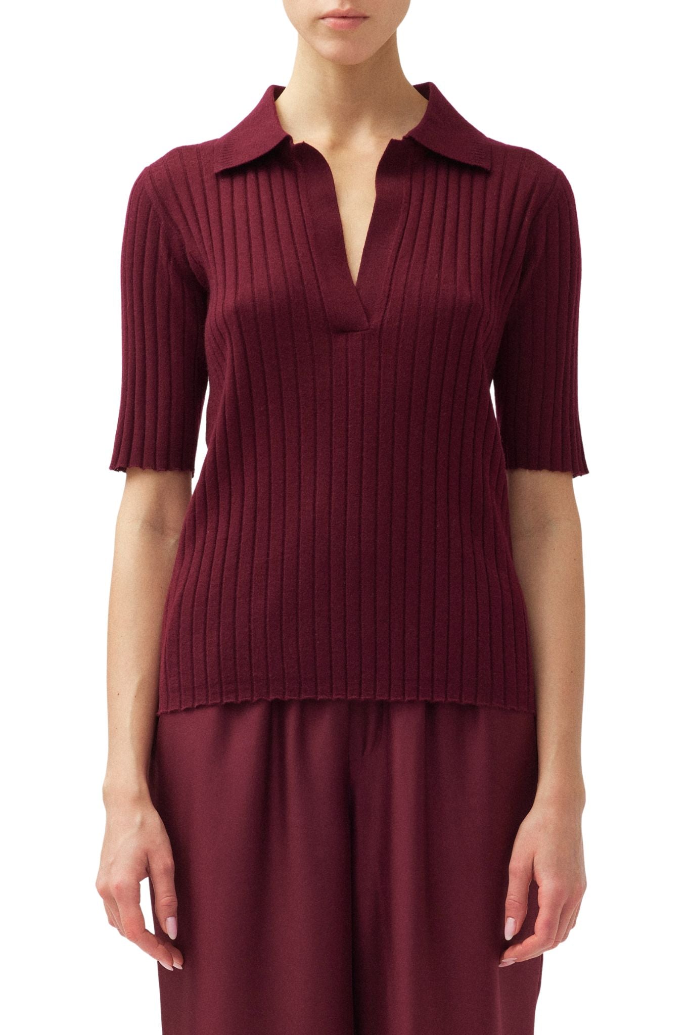 Lisa Yang Freda Sweater - Vermillion