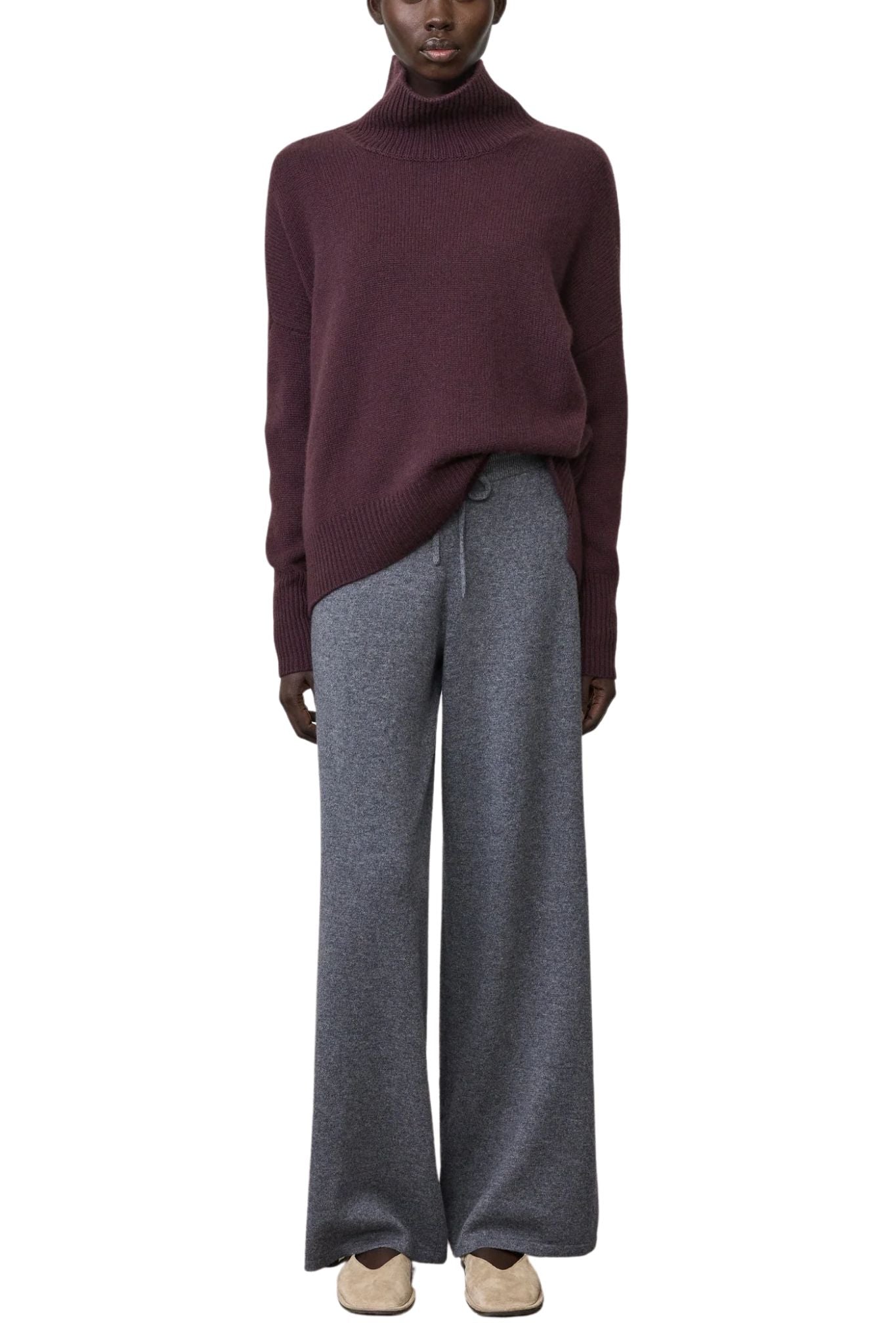 Lisa Yang Heidi Sweater - Vermillion