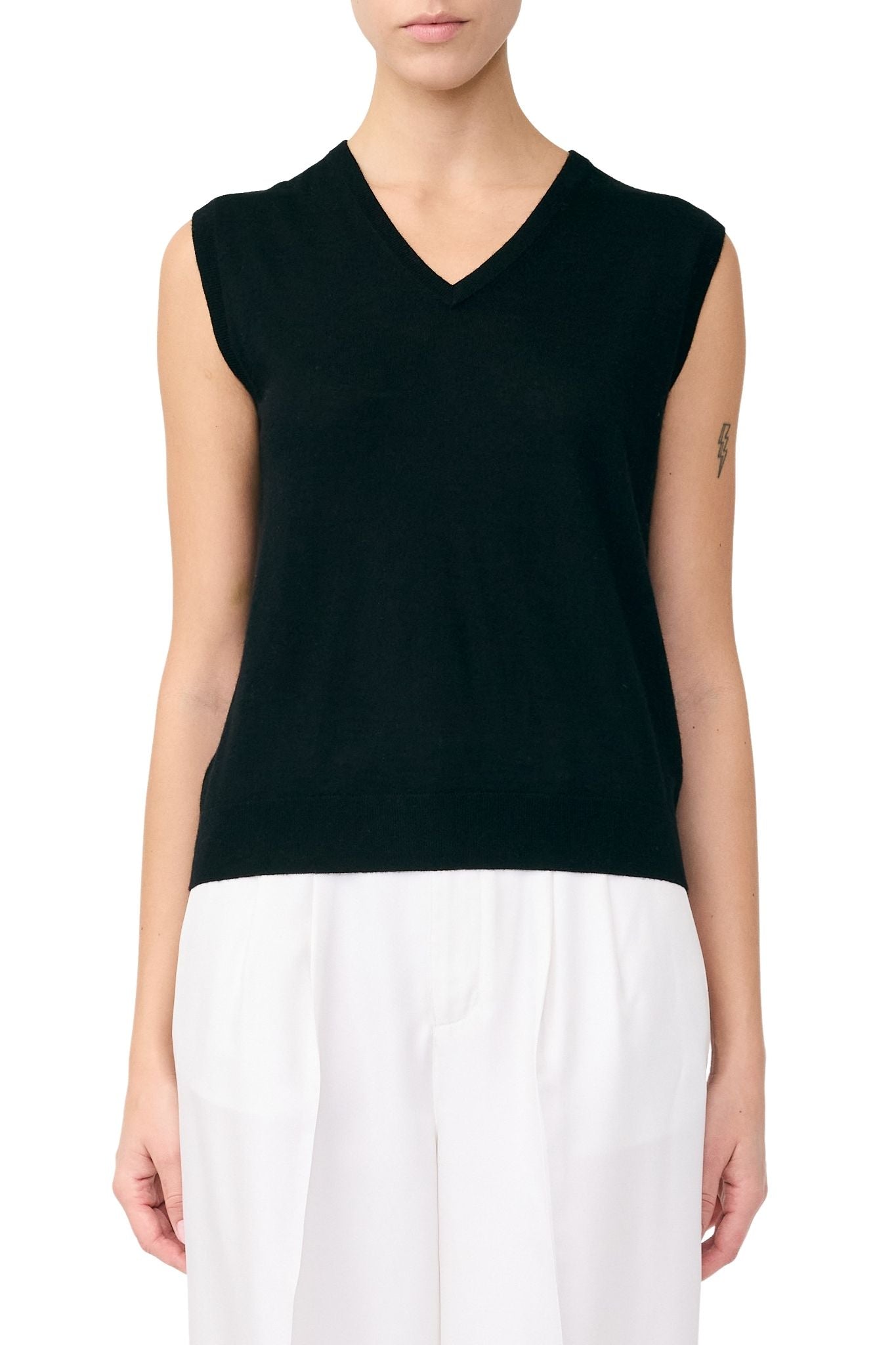 Lisa Yang Lauri Top - Vermillion