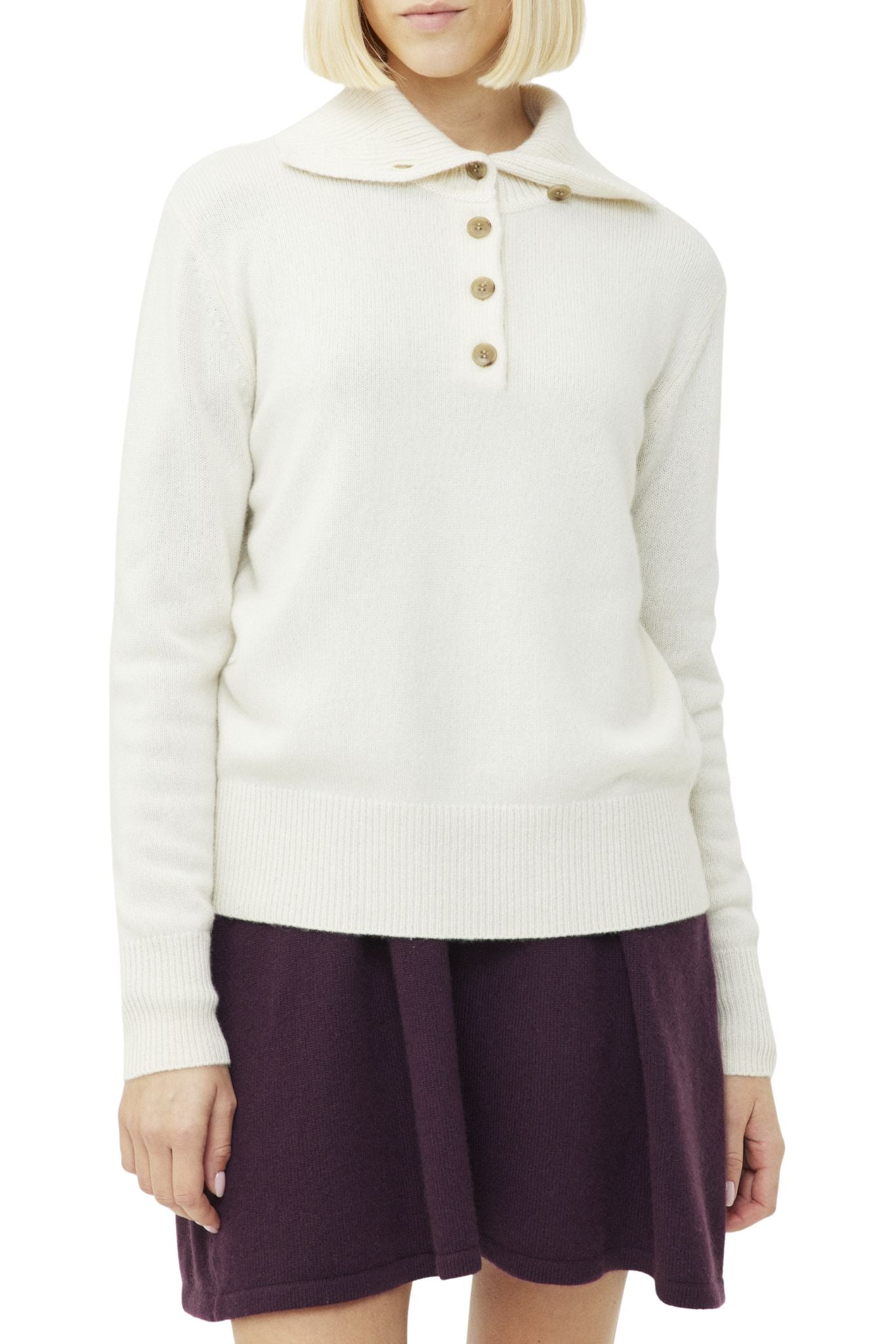Lisa Yang Maisie Sweater - Vermillion