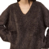 Lisa Yang Margareta Sweater - Vermillion