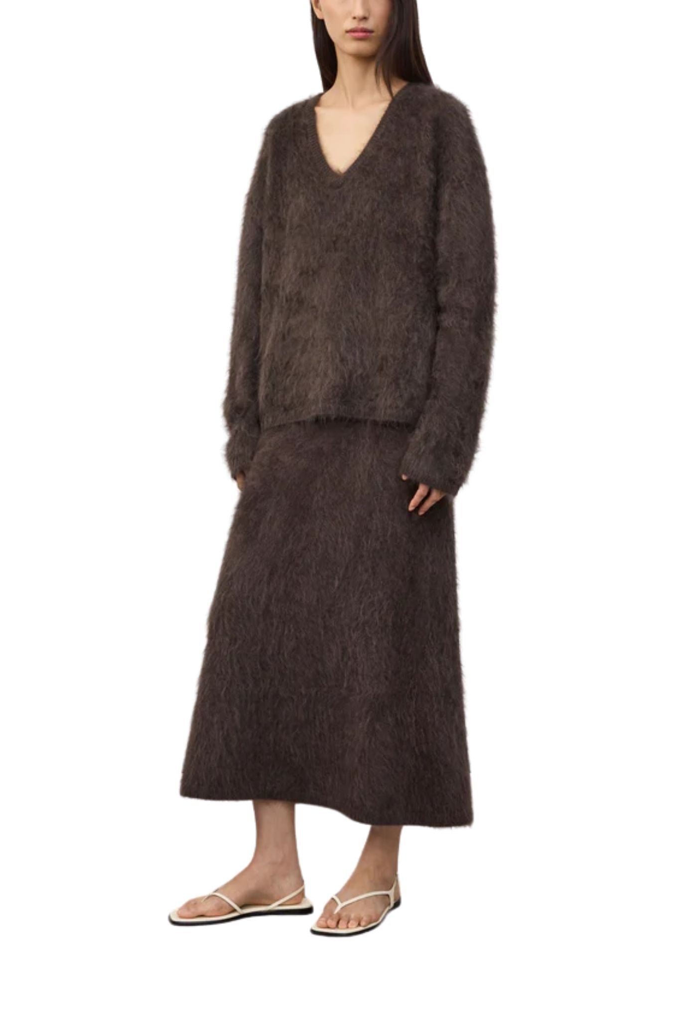 Lisa Yang Margareta Sweater - Vermillion