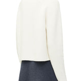 Lisa Yang Sadie Zip Cardigan - Vermillion